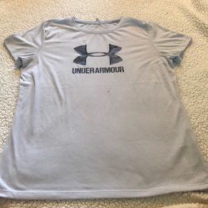 Dark and light purple T-shirt